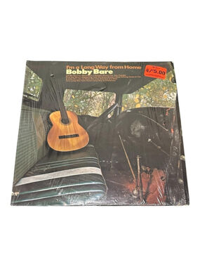 Vintage Bobby Bare Vinyl LP I'm A Long Way From Home Camden Country Black USA